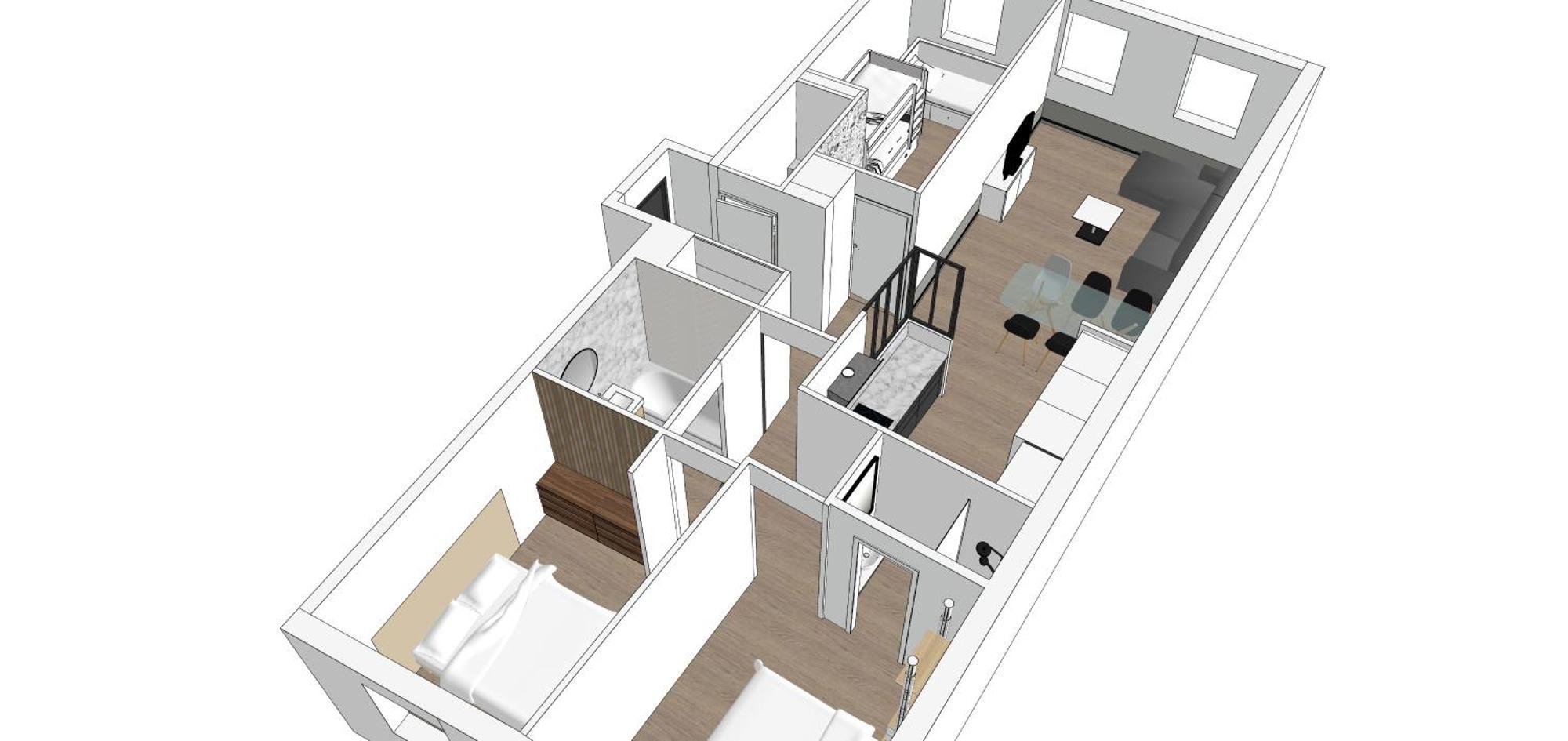 Apartment Elegance - Disneyland Paris - Vallee Village - 7 A 9 Personnes *